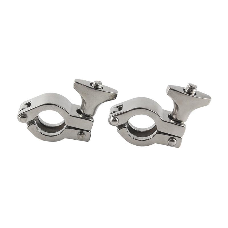 Сверхпрочный санитарный быстроразъемный хомут для труб из нержавеющей стали 304