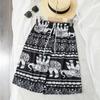 Elephant Pants Women Wide Leg Shorts Summer Thailand Thin Straight Casual Streetwear Beach Bottoms Female Clothing Fashion