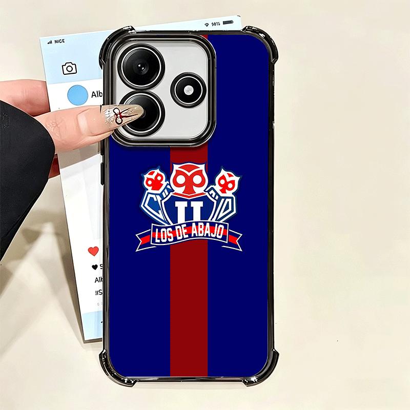 Чехол с покрытием логотипа университета Чили для Xiaomi Poco X5 X6 X7 X8 Pro Max F8 Ultra F7 M8 M7 M5S Redmi 15C 15 14C 13C 13 X3