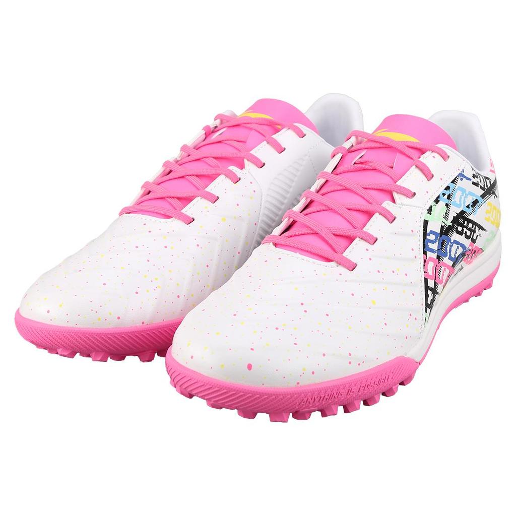 Li Ning TF Искусственный газон Покрытие Амортизация Футбольный мяч Тренировочная обувь Унисекс YSTT031-51