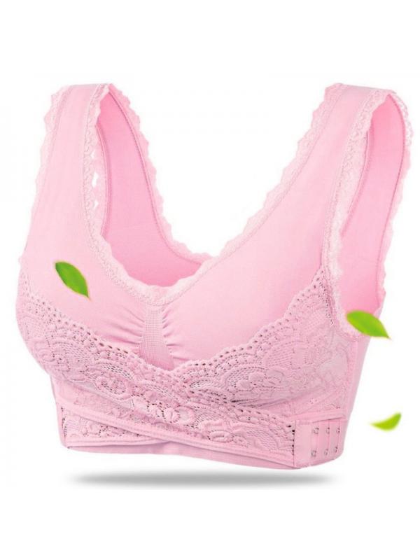 Женский бюстгальтер, спортивный бюстгальтер, кружевной бюстгальтер с перекрестными пряжками без косточек, однотонное нижнее белье, спортивное нижнее белье