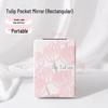 Portable Tulip Folding Mirror