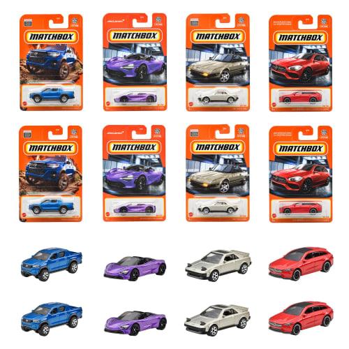 Matchbox Basic Cars J Assortment Vehicle Toy Mini Cars, 24-Car Set, Box Sold, Ages 3 and Up, 98BJ-30782