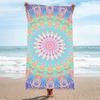 Locomotive Enthusiasts Sports Towels Quick-drying Double-sided Velvet Beach Towels Printed Bath Towels