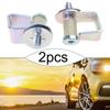 For F150 F250 F350 F450 38448 E9AZ5422008A Car Door Lock Striker Bolt Kit Left & Right Plate Catch Latch Actuator 1 Pair
