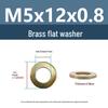 Yigu Durable Brass Flat Washers: M2-M12 Screws