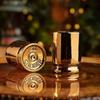 The ORIGINAL 50 CAL SHOT GLASSES Like Real 50 Caliber Bullet Casings, Shot Glasses Hold 2 Ounces - Set of 2 - ORIGINAL 50 CAL SHOT GLASSES