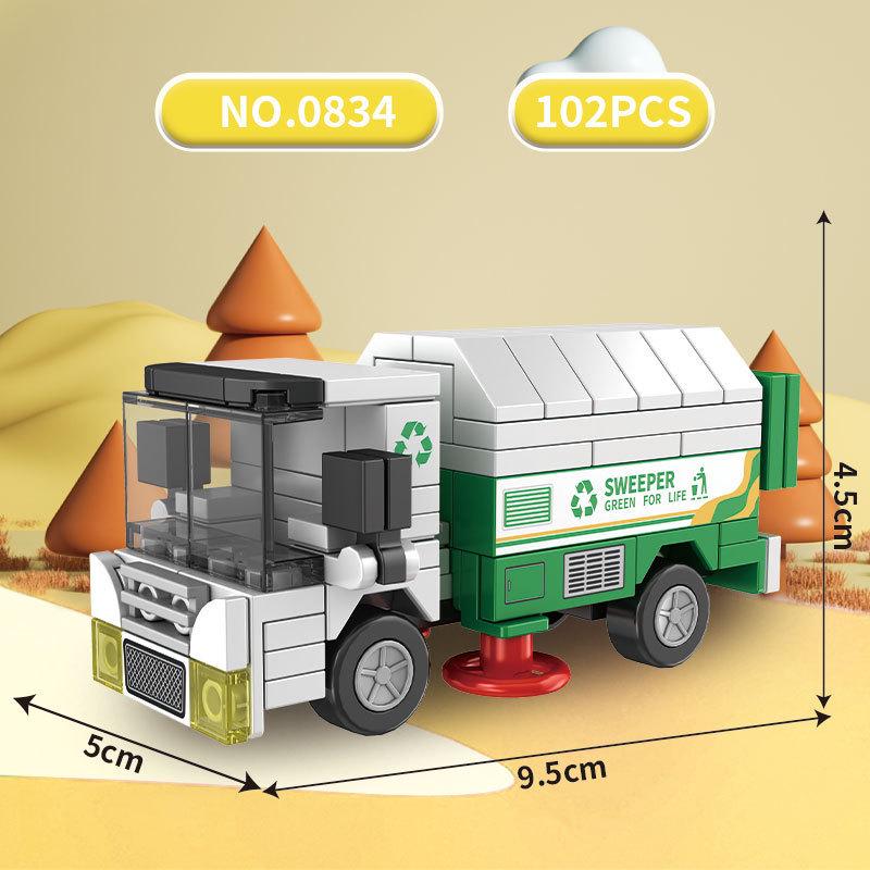 Образовательная модель гоночного автомобиля, совместимая с LEGO, игрушка из мини-строительных блоков