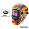 Auto-Darkening Head-Mounted Welding Helmet and Glasses for Argon Arc Welding