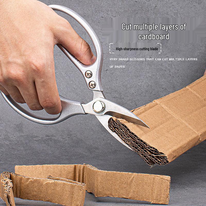 Японские кухонные ножницы из нержавеющей стали SK5 и алюминиевого сплава для куриных костей и корма для черепах