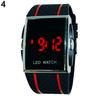 Unisex Fashion LED Digital Display Square Case Cool Sports Casual Wrist Watch