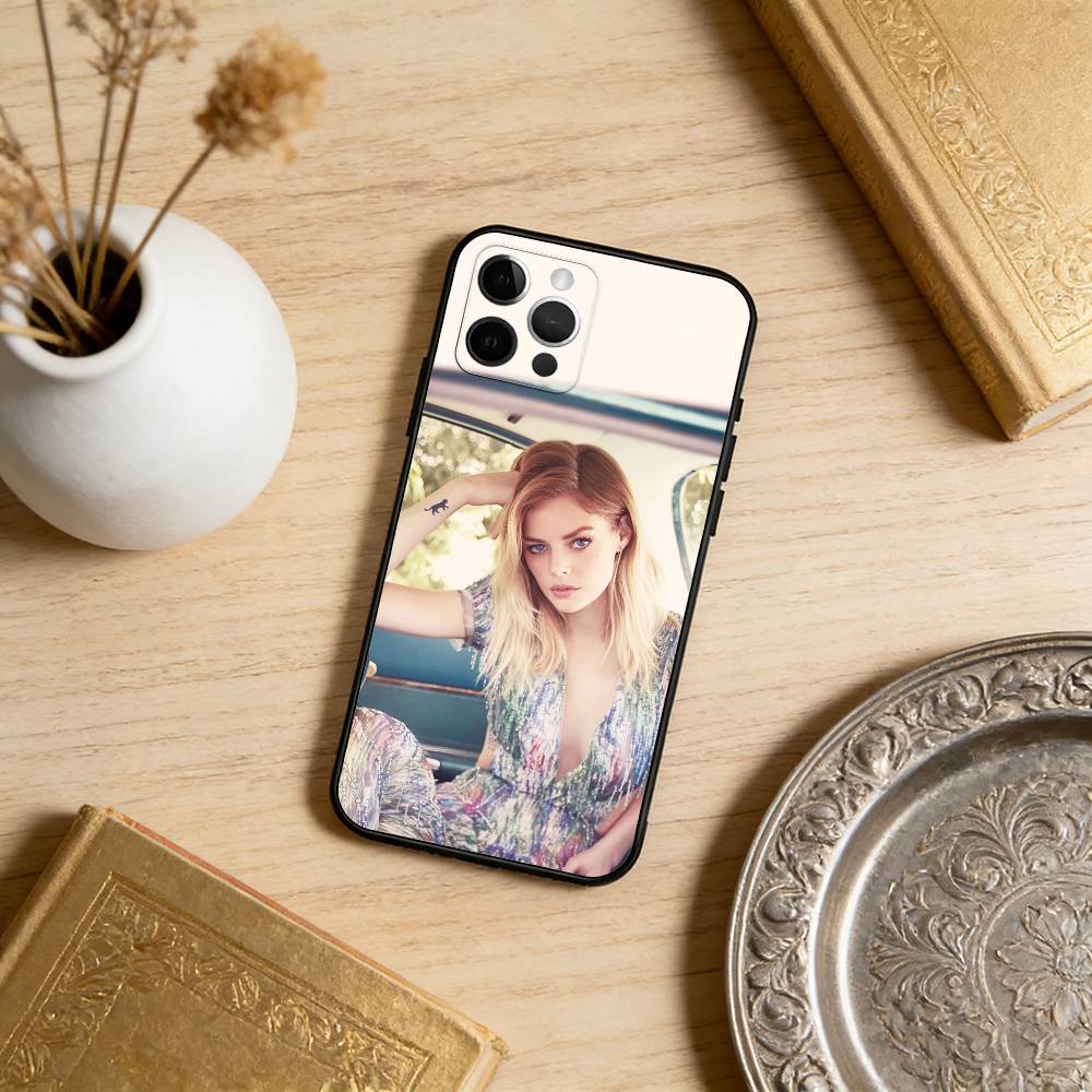 S-Samara Beauty W-Weaving Phone Case For iPhone 17,16,15,14,13,12,11 Plus,Pro Max,Soft Silicone Black Cover