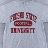 Винтажная футболка Fresno State Bulldogs Мужская Маленький размер Колледжный Футбол NCAA Футболка 90-х