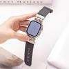 Силиконовый ремешок для Apple Watch Ultra 2 49 мм 46 44 42 мм, мягкий спортивный ремешок для Apple Watch Series 10 9 8 7 6 5 4 Браслет