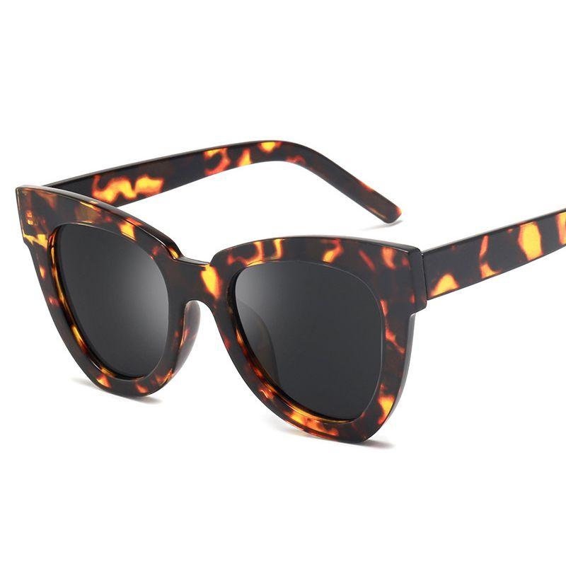 Elegant Women Lady Retro Cat Eye Sunglasses Fashionable Designer Square Frame Shades