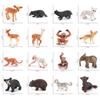 Pvc Miniature Animal Deer Badger Models Set For Childrens Education And Nature Enthusiasts