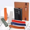 1pc Leather Adjustable Elastic Band Pen Holder, Pen Pouch For Planner, Pen Holder For Notebook, Notebook Pen Holder