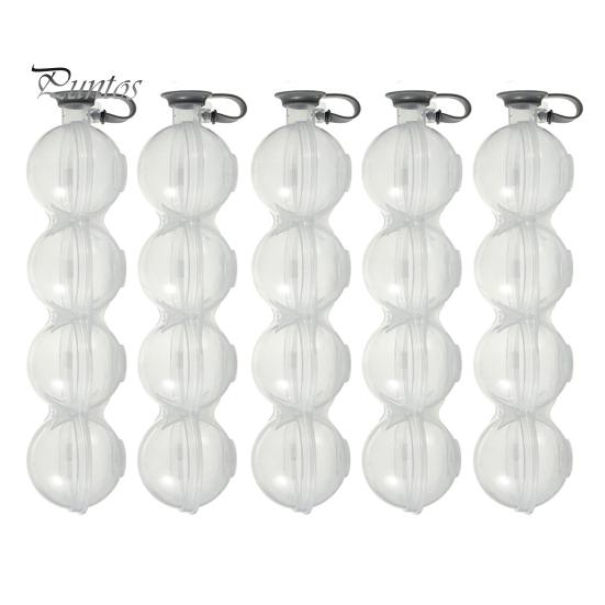 Форма для приготовления мороженого с 4 отверстиями, круглая форма для кубиков льда, легко заполняется, с силиконовой крышкой для коктейлей на основе виски