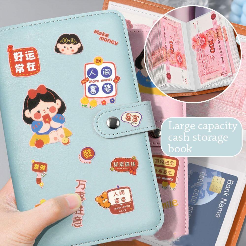 Экономьте деньги Мини-переплет Экономия Вызов PU Экономия Вызовы Любители книг