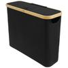 Bathroom Trash Can Foldable Toilet Paper Basket Toilet Creative Gap Waste Bin Large Capacity Household Paper Storage Holder