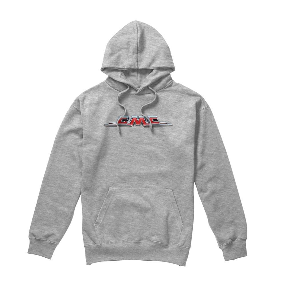 GMC Unisex Adult Chrome Logo Heather Hoodie