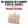 MRRANGT Motorcycle Metal sintered Front Rear Brake Pads Set For BMW R1300GS R1300ADV R1200GS RT Adventure R1250R SE LE RLY GAS