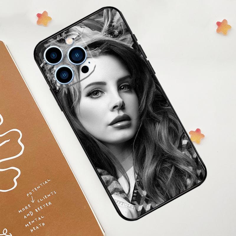Чехол для телефона Lana Del Rey для iPhone 17 Pro Max 11 14 15 16 Pro Max 12 13 mini 16 Plus 16e 17 Air Funda