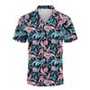 Мужская повседневная свободная рубашка с короткими рукавами, модная рубашка с принтом, топ