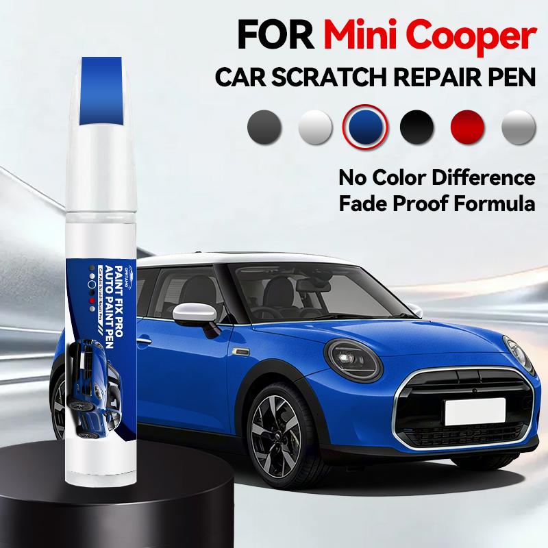 For Mini Cooper 1990-2026 Paint Repair Pen Touch Up Scratch Remover DIY Auto Accessories Black White Silver Gray Blue Red
