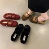 Street Style Women Warm Cotton Fur Shoes Fashion Shallow Slip On Soft Sole Shoes Ladies Comfort Outdoor Lazy Flats Shoes