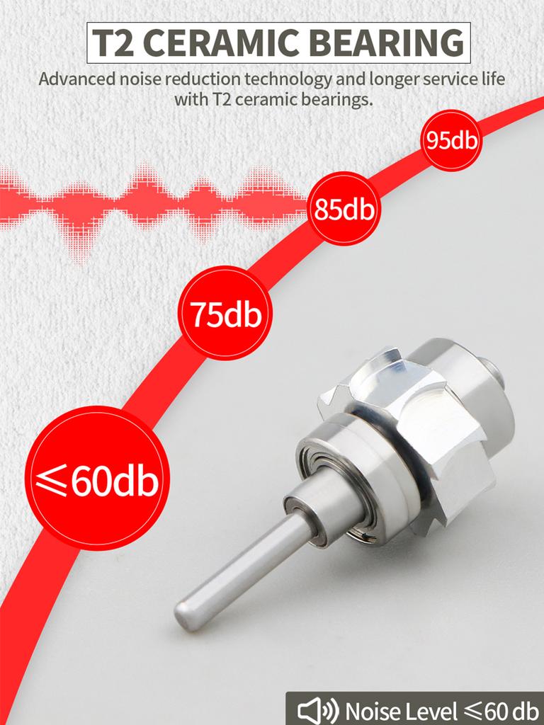 Высокоскоростной стоматологический наконечник, турбинный, с электрическим мотором, стерилизуемый, инструменты для стоматолога, для профессионального использования