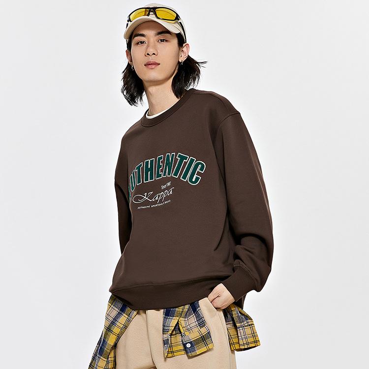 Kappa Sweatshirts Men's Crew Neck Moderate Regular K0D72WT04