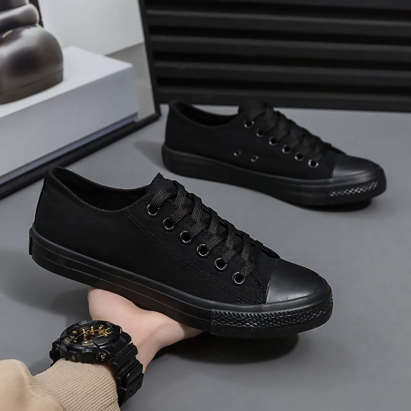 Холщовые туфли мужские повседневные парные мужские туфли низкие маленькие белые туфли классические вулканизированные туфли