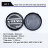 4Pcs Car Wheel Center Hub Caps Cover Auto Emblem Car Accessories Fits For Volvo S40 S80L S60 S90 XC40 XC60 XC90 V40 V60 V90