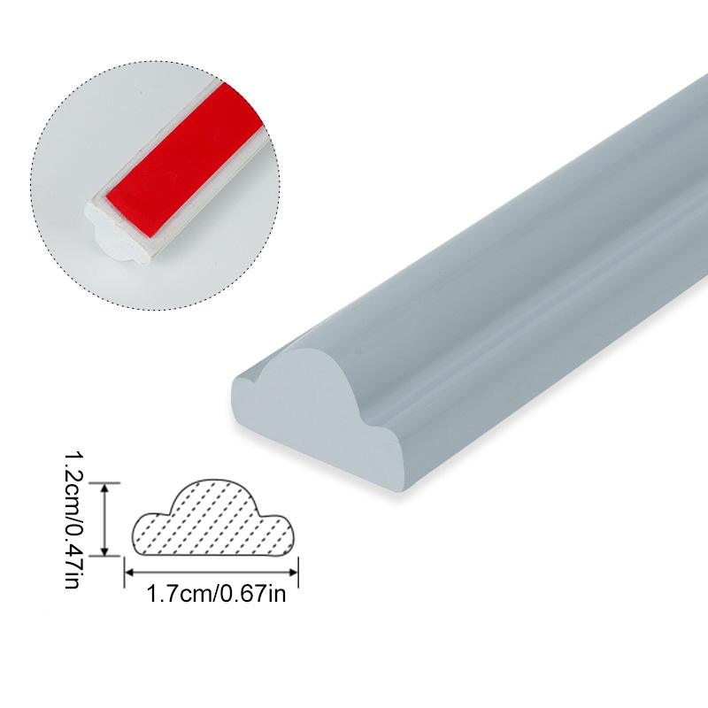 3 м противостолкновительная молдинговая полоса потолочный плинтус декоративная линия плинтус настенная отделка линии украшения дома ПВХ фон