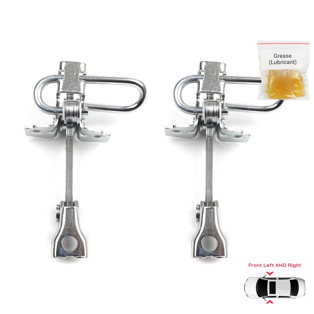 EDP1273-1 2 Pieces Front Door Hinge Stop Check Strap Limiter for Fiat Panda MK2 169 2003-2012 51779914