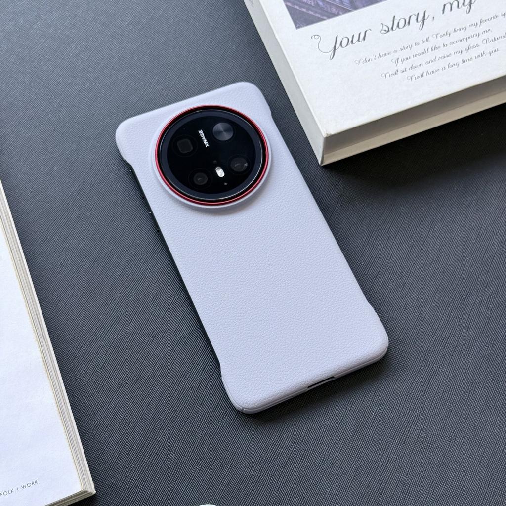 Чехол для Huawei Mate 80 Pro Новый Матовый Кожаный Теплоотводящий Нескользящий Защита от Отпечатков Пальцев Задняя Крышка для Mate 80Pro Корпус