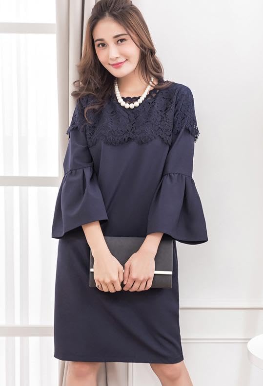 Hanmall 30s Свадебный однотонный пышный топ для женщин в их и LON727 Платье, Цвет, На подкладке, Длинный, Формальный, Рукав, А-силуэт, Вышитый, 20-е, 30-е, 40-е, 50-е,