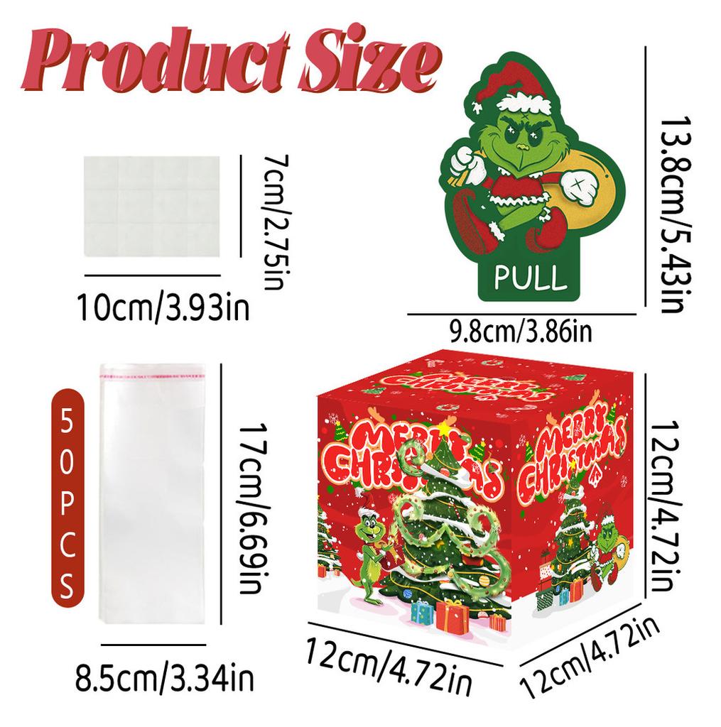 Christmas The Party Decor Gift Box For Festive Event Gift Decor And