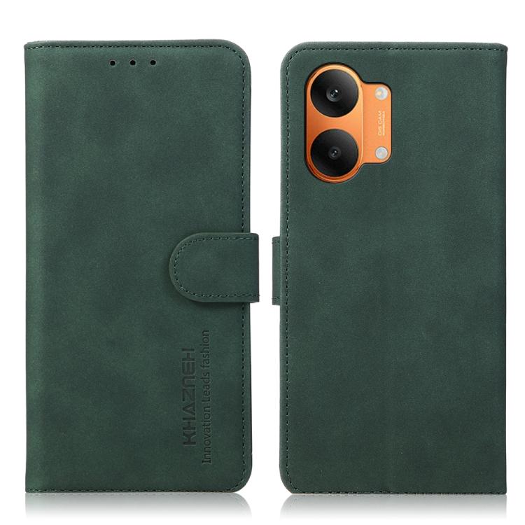 KHAZNEH Matte Texture Leather Phone Case