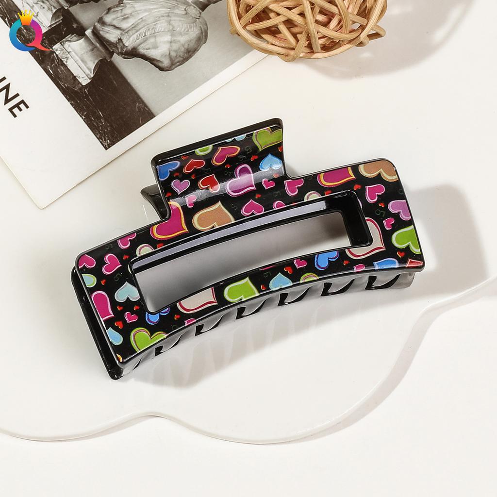 Printed Hair Clip Shark Clip Leopard Clip Large Summer Clip Hair Accessories