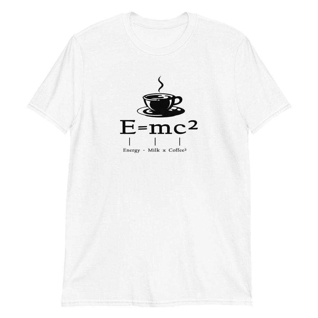 Coffee T-Shirt Einstein T-Shirt Science T-Shirt Math T-Shirt Comfortable and Breathable for Daily Use Men Clothing