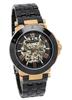 Часы Black Automatic Skeleton Business Formal [Salvatore Marra] Мужские