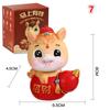 1PCS 2026 Cute Year Of The Horse Ornament Horse Year Mascot Doll Zodiac Horse DIY Desktop Decoration Car Ornament New Year Gift