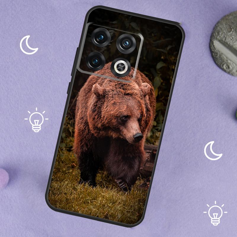 Чехол с изображением Медведя Гризли для OnePlus 13T 13R 12R 10R 10T 8T 11 12 13 15 Чехол для OnePlus Nord 5 CE 2 3 4 Lite N20 N30