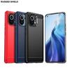 Чехол для Xiaomi Mi 9T Pro Mi 9 10 SE Lite Pro, противоударный резиновый силиконовый бампер, чехол из углеродного волокна для Xiaomi 9SE 10 10T 10S 11 11T 12 12S Ultra Capas