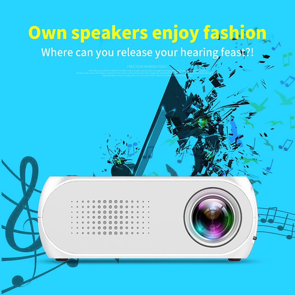 (SU)Мини-проектор, бытовой трансграничный светодиодный мини-проектор HD, портативный проектор