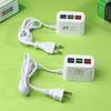 1 шт. Вилка ЕС США Адаптер зарядного устройства для телефона Удлинитель Электрическая розетка 6 USB-портов Многофункциональный Удлинительный кабель Настольная розетка