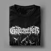 Футболка Gatecreeper мужская из чистого хлопка, потрясающая футболка с круглым вырезом и полосой, короткий рукав, одежда с принтом