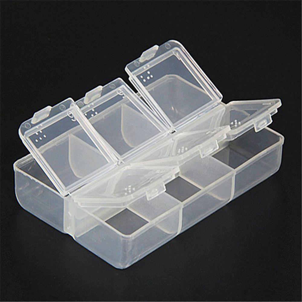 New Plastic Case Pill Boxes Tablet Container Medicine Holder 6-day